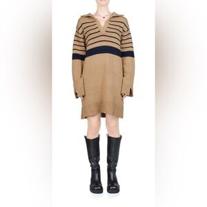 CIAO LUCIA Maritime Dress - Praline